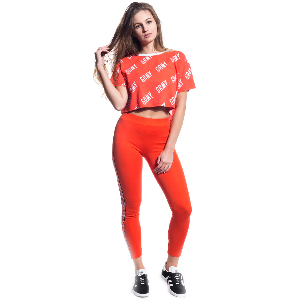 CAMISETA CHICA THE HEAT CROP TOP SS17 GRENADINE RED - Image 5